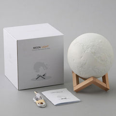 3d Moon Lamp - Bring Your Moon Closer to Your Heart 🌙❤️