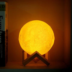 3d Moon Lamp - Bring Your Moon Closer to Your Heart 🌙❤️
