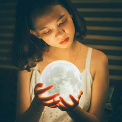 3d Moon Lamp - Bring Your Moon Closer to Your Heart 🌙❤️
