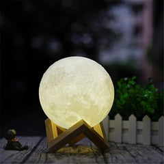 3d Moon Lamp - Bring Your Moon Closer to Your Heart 🌙❤️