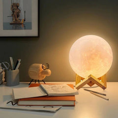 3d Moon Lamp - Bring Your Moon Closer to Your Heart 🌙❤️