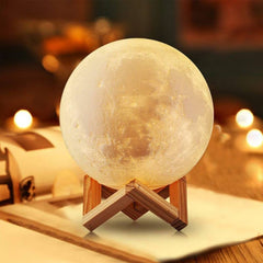 3d Moon Lamp - Bring Your Moon Closer to Your Heart 🌙❤️