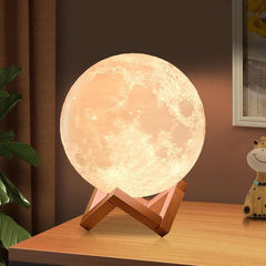 3d Moon Lamp - Bring Your Moon Closer to Your Heart 🌙❤️