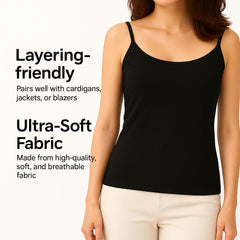 Bramisole with Built-In Bra – Summer Essential for Women [ Buy 1 Get 1 Free ]