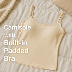 Bramisole with Built-In Bra – Summer Essential for Women [ Buy 1 Get 1 Free ]