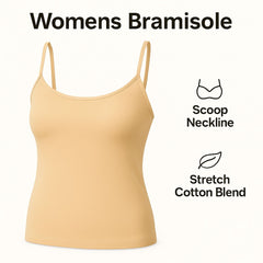 Bramisole with Built-In Bra – Summer Essential for Women [ Buy 1 Get 1 Free ]