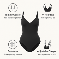 Tummy Control Body Shaper for Women – Buy 1 Get 1 Free