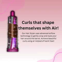 5-in-1 Professional Hair Styling Tool - Air Brush, Dryer & Comb for Perfect Hairstyles