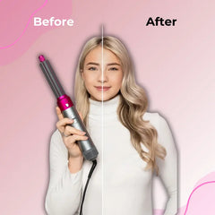 5-in-1 Professional Hair Styling Tool - Air Brush, Dryer & Comb for Perfect Hairstyles