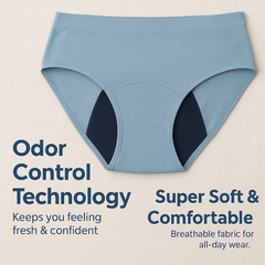 Leak-Proof Underwear for Period Support – Pack of 4