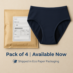 Leak-Proof Underwear for Period Support – Pack of 4